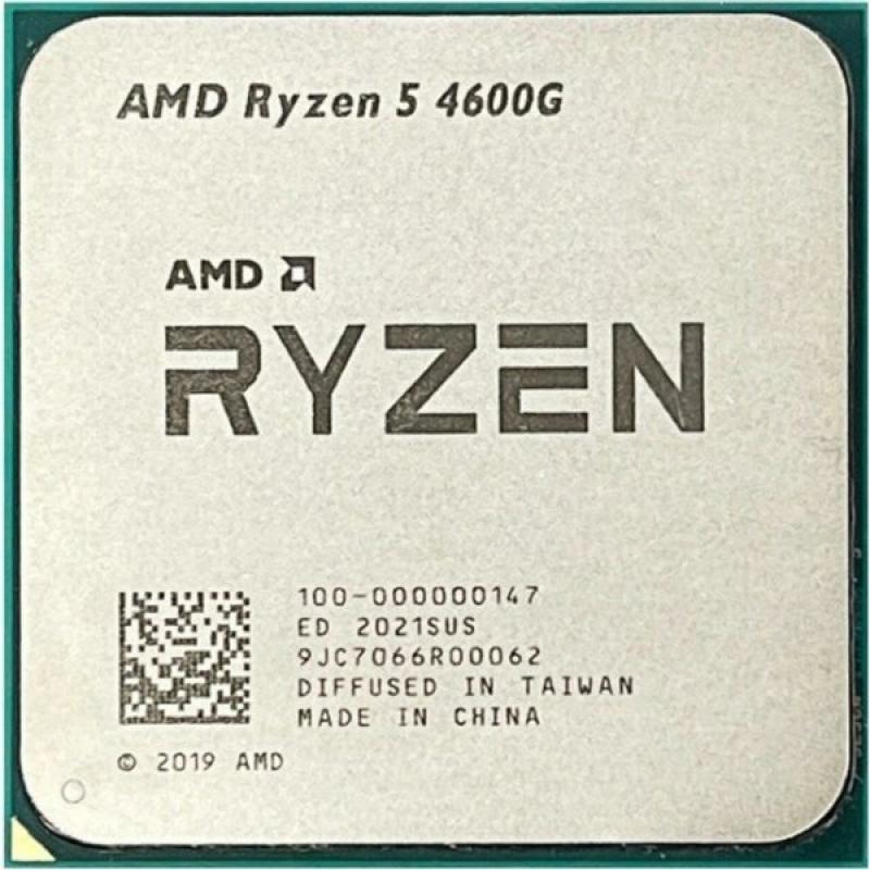  AMD RYZEN 5 4600G OEM,  AM4, C6/T12, Base 3.7,Turbo 4.2, L3 8mb, 65W, Vega 7