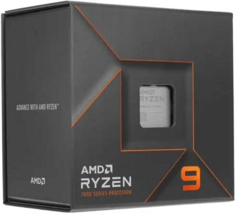 Процессор AMD RYZEN 9 7900X BOX (Raphael, 5nm, C12/T24, Base 4,70GHz, Turbo 5,60GHz, RDNA 2 Graphics, L3 64Mb, TDP 170W, w/o cooler, SAM5)