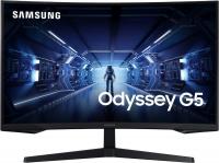 Монитор Samsung Odyssey G5 C32G55TQBI 32, VA, 144 Гц, 2560x1440, 16:9, [LC32G55TQBIXCI] черный