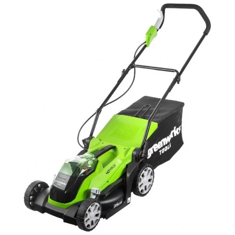   Greenworks G40LM35K4 {40V 35 , c 1 4 .  }