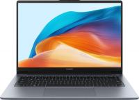 Ноутбук Huawei MateBook D 14 MDF-X, 14,  IPS, Intel Core i3 1215U 1.2ГГц, 6-ядерный, 8ГБ DDR4, 256ГБ SSD,  Intel Iris Xe graphics , без опер системы, серый космос [53013ufc]