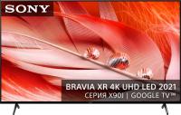 Телевизор Sony XR-75X90J 4K Ultra HD, черный, СМАРТ ТВ, Google TV