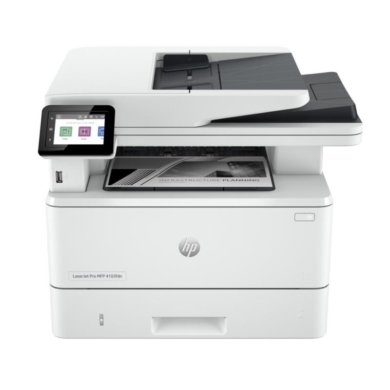  HP LaserJet Pro MFP M4103fdw [2Z629A] A4, Printer/Scanner/Copier/ADF/Fax, 1200 dpi,   3