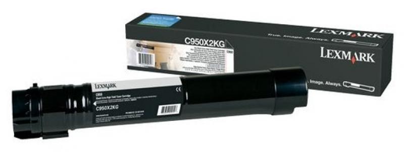  Lexmark C950X2KG       C950de, C950 38K Black Toner Cartridge