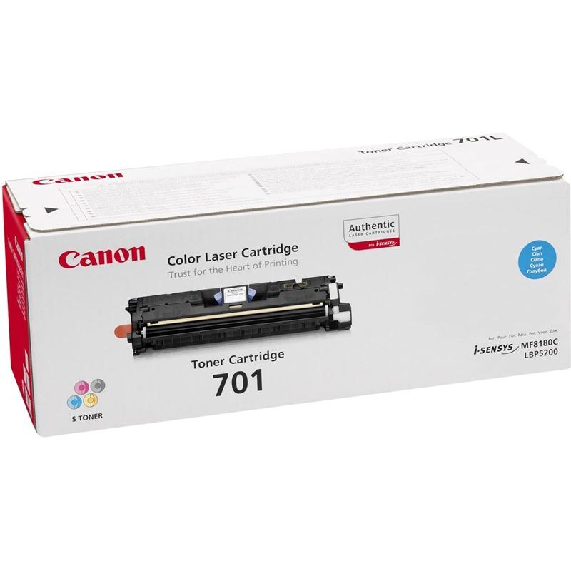 Картридж Canon 701 CYAN 9286A003 для LBP5200